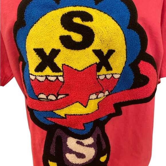 Sukamii 3rd Edition Mens Pink Flowerboy Starboy T-shirt - Picture 5 of 9